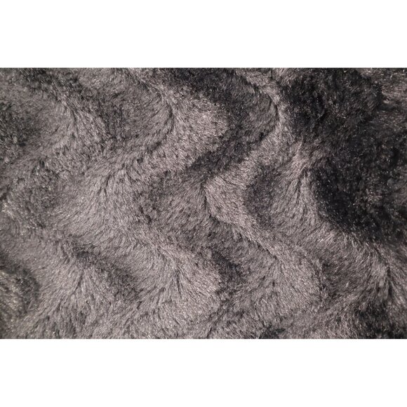 Alfred Dunner Petite Black Faux Fur Jacket with Zipper Size PM - Picture 13 of 16